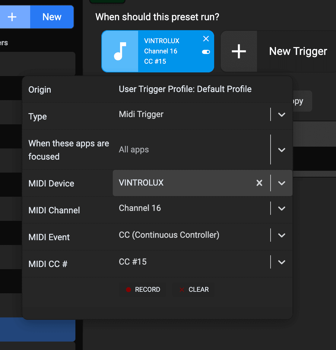 SoundFlow MIDI Trigger Setup