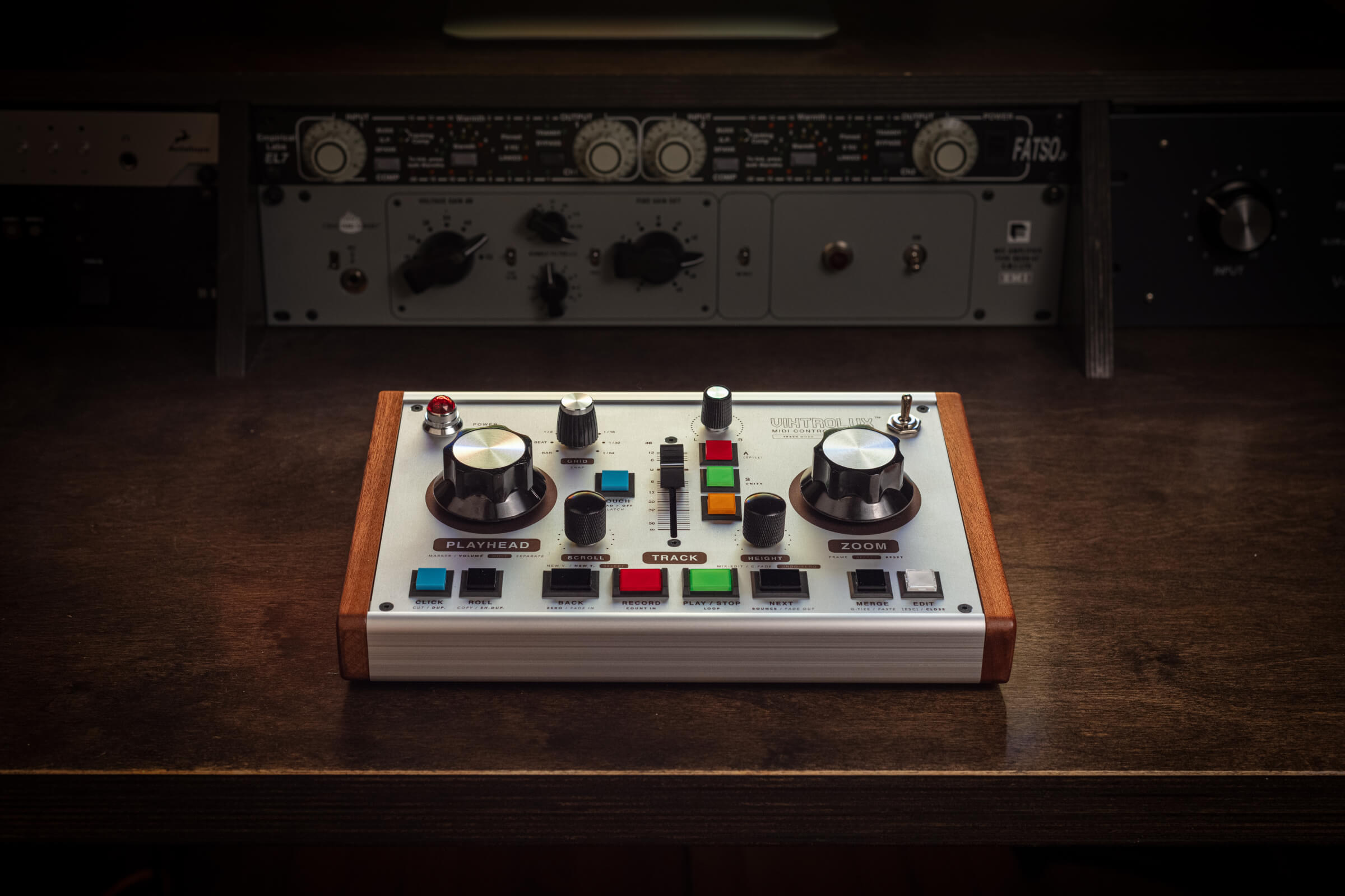 Vintrolux MIDI Control Surface - Top View